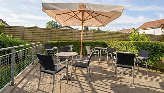 Terrace Rezeption Terrasse